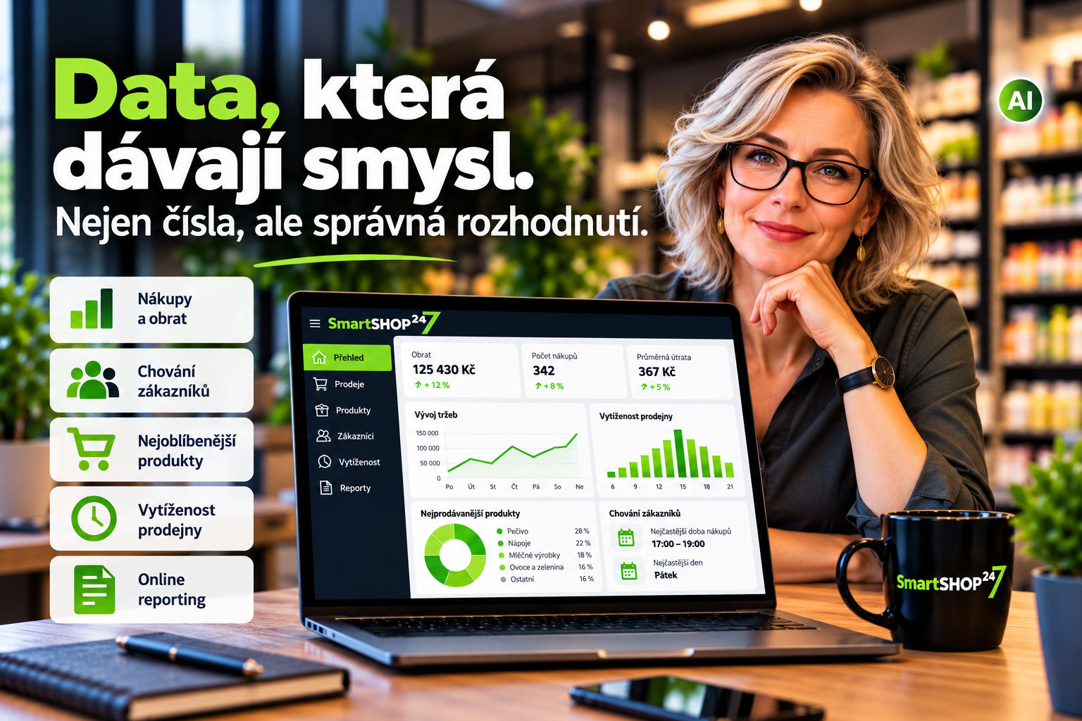 Data, která dávají smysl. Ne jen čísla – ale rozhodnutí.